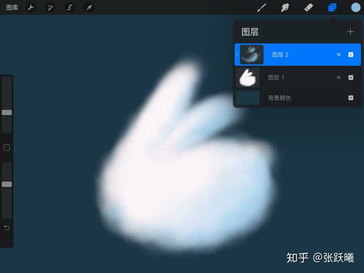 procreate 剪切蒙版?