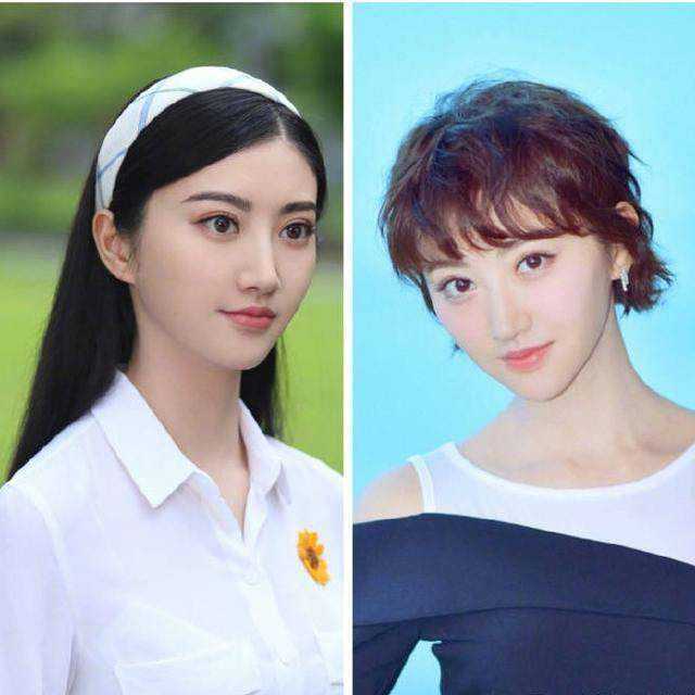 个人觉得景甜更适合短发,清纯清爽