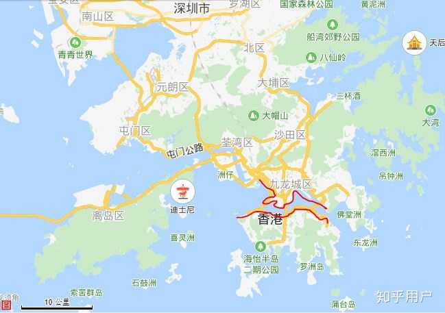 香港维多利亚港城巴哪站下车?