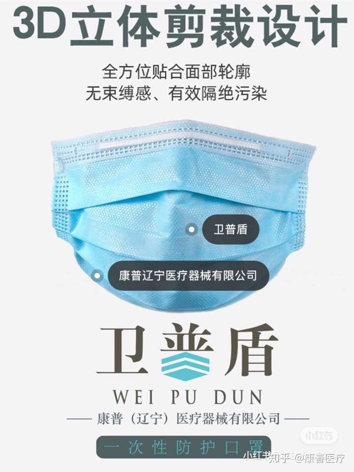 康普医疗器械有限公司生产的卫普盾口罩愿为世界健康贡献一份力量