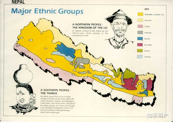 尼泊尔的 种姓人口可分五类