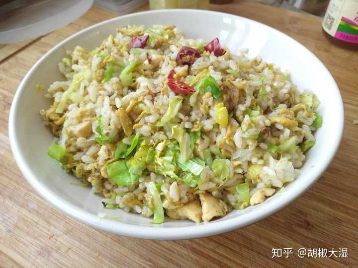 干煸包菜炒饭