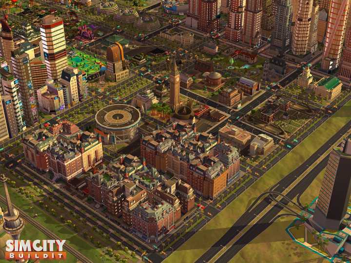 建筑师,规划师玩 simcity buildit(模拟城市建造)是种