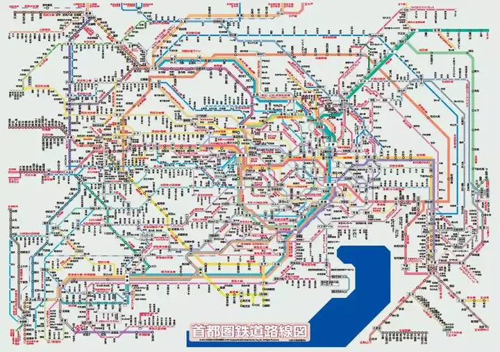 东京的电车路线