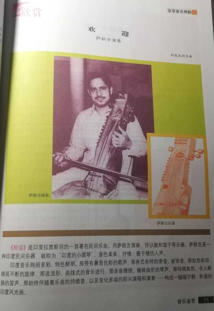 萨朗吉"印度的小提琴.