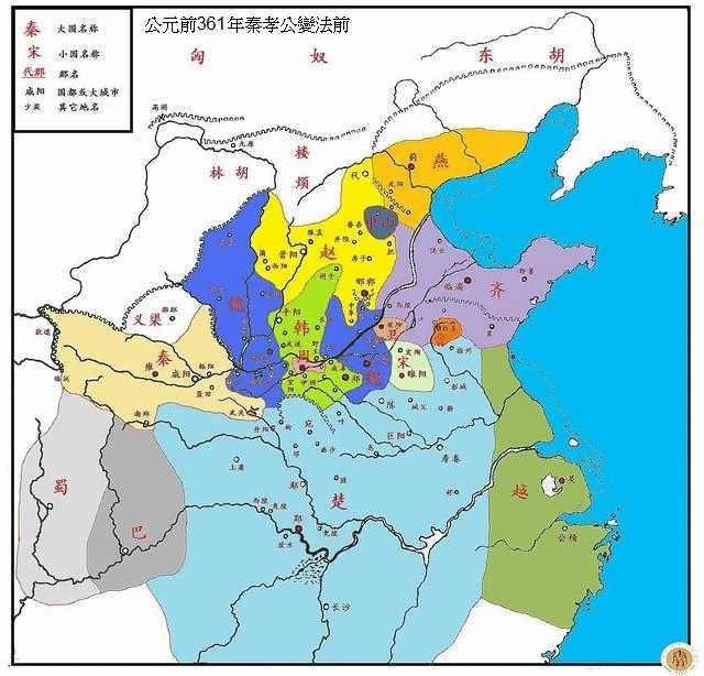 如果把战国时代的势力范围套用在现代中国,哪国最有希望统一天下?