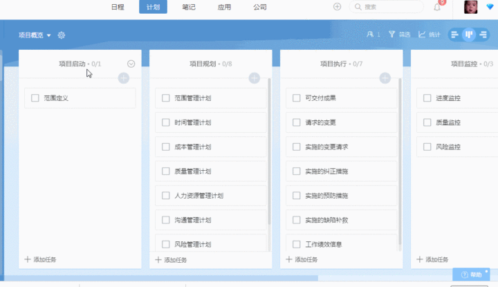 痛点:随着项目的进行,相关人员的增加,繁多的项目容易变得杂乱0.