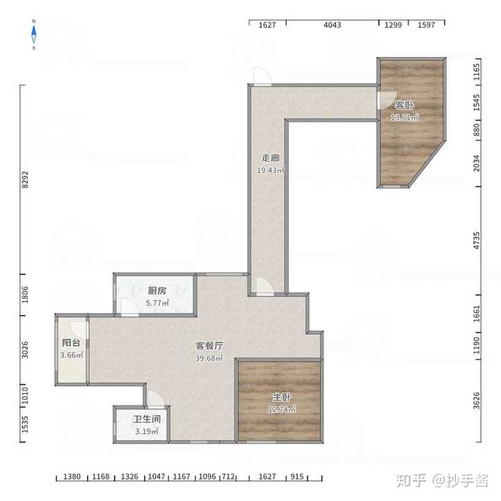 电视剧《爱情公寓 5》里胡一菲的奇葩房型可以怎么设计?