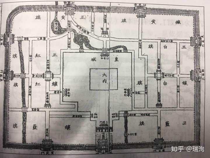 清代北京皇城民居住的是什么人?