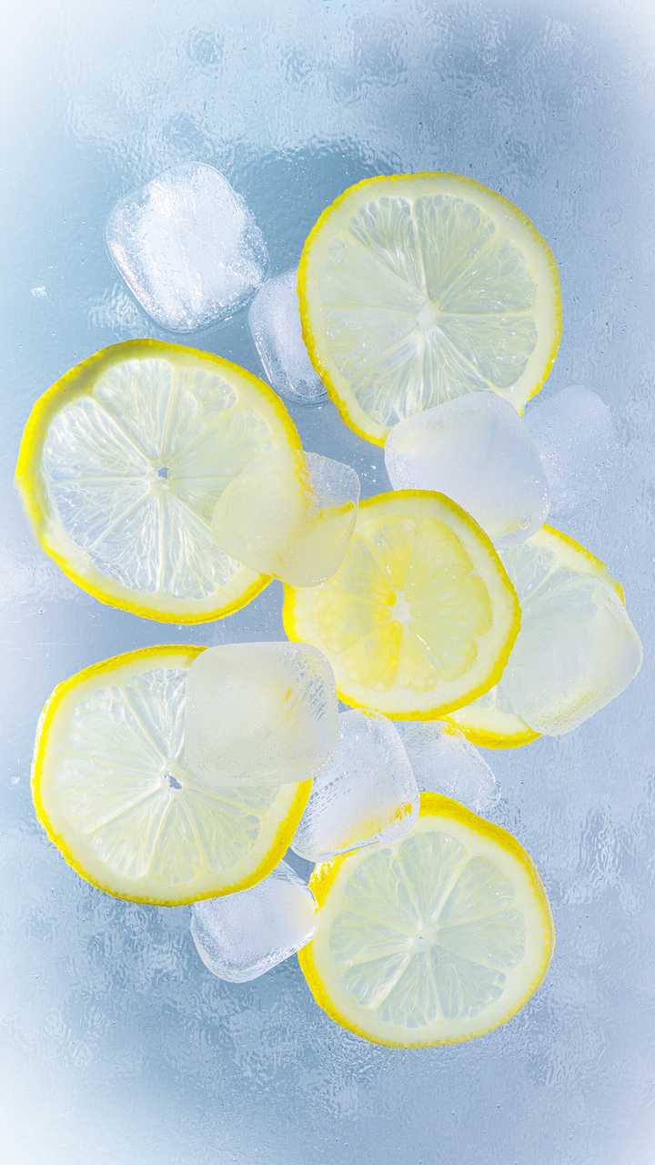 夏天快来了如果用这个柠檬水做壁纸也会感到一丝丝凉爽吧