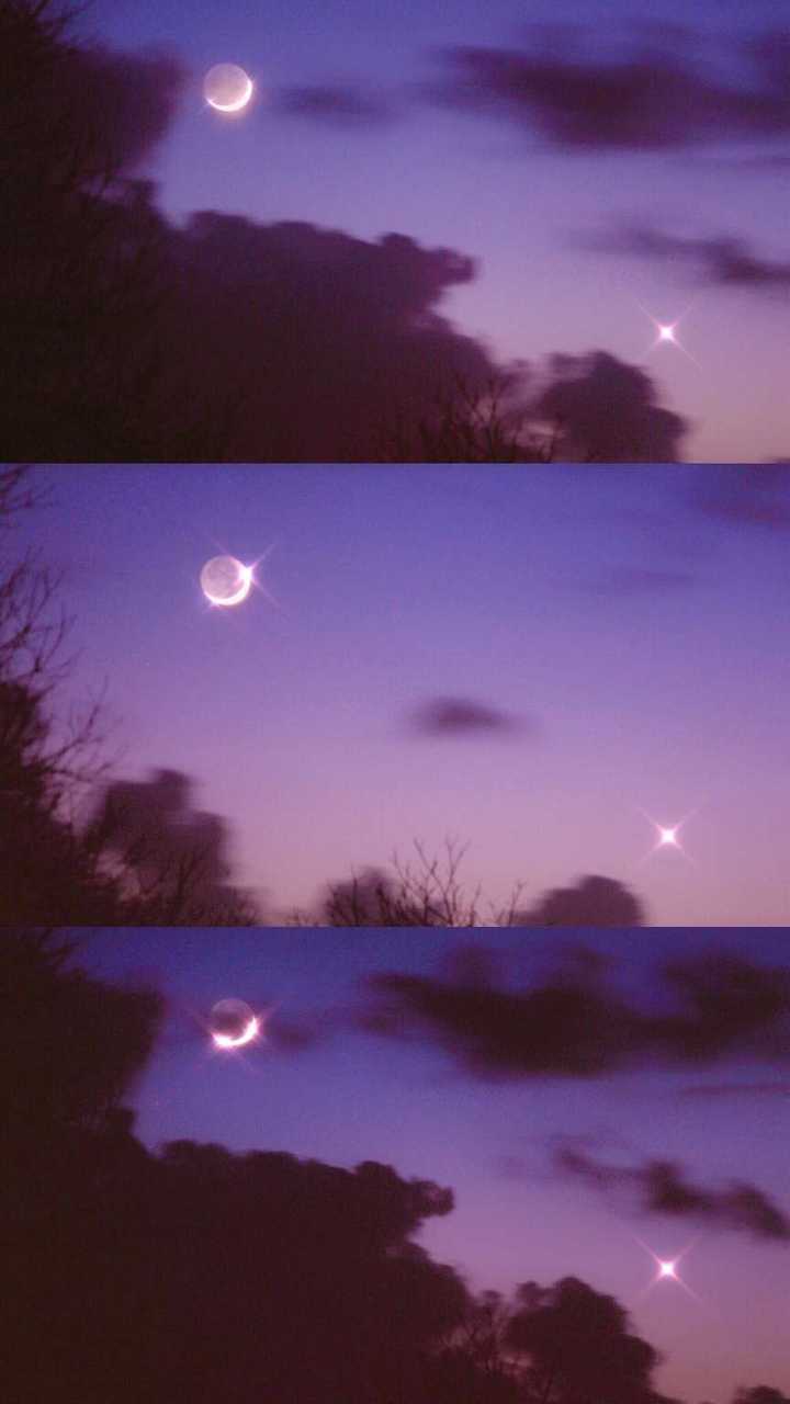有哪些好看的关于星星月亮的壁纸?