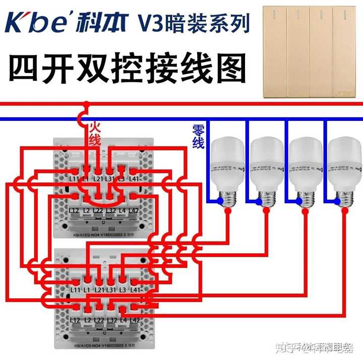 题主的开关la=本图的l1 题主的开关lb=本图的l2 题主的开关lc=本图的