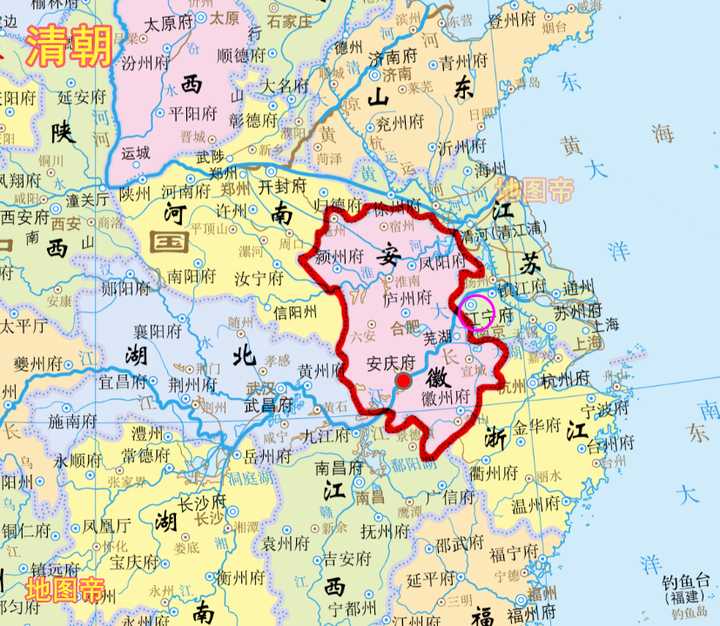 为什么不将安徽江苏浙江三省沿长江划分为江北省和江南省?