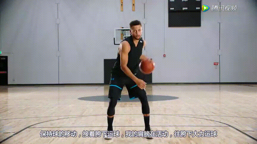 练习运球时,有三个基础动作一定要练熟,一切的变招都是由他们而来