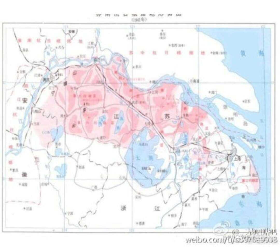 这还是1941年啊,江南根据地就开到南京外围了?