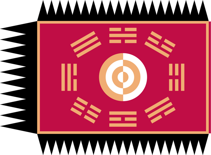 为什么韩国国旗用八卦?