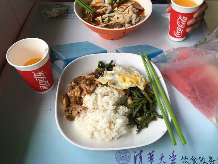 中国哪个大学的伙食/食堂质量最好?