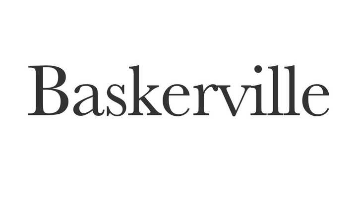 baskerville(巴斯克维尔)