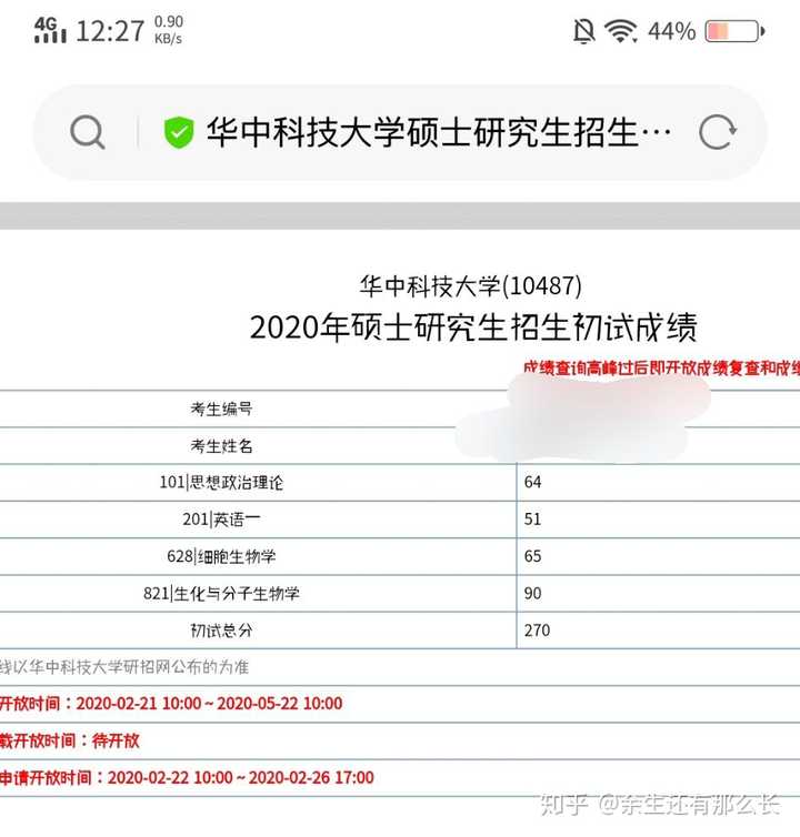 查2020 考研成绩是一种怎样的体验,你对自己的分数有何感想?