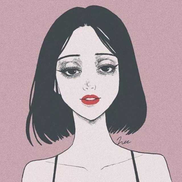 失恋后用了一阵的头像,沧桑无力感