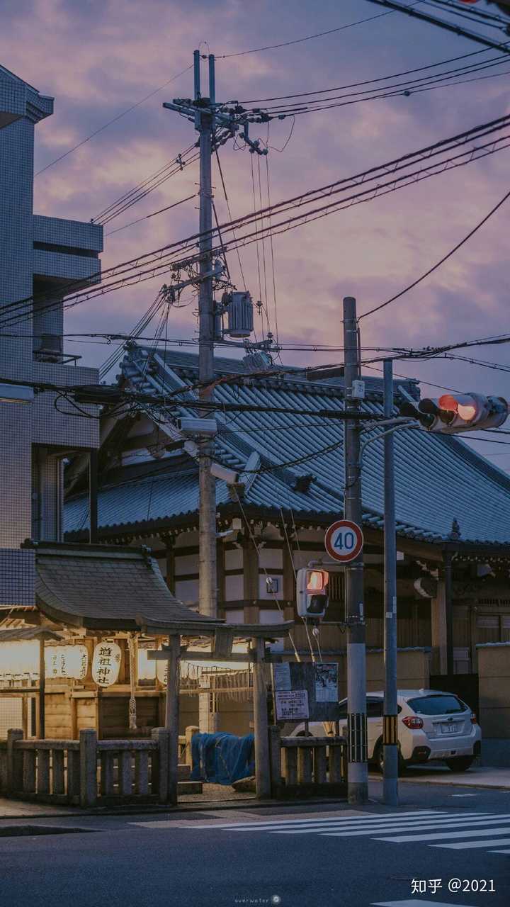 有哪些以日本的街道或者风景为背景的手机壁纸?