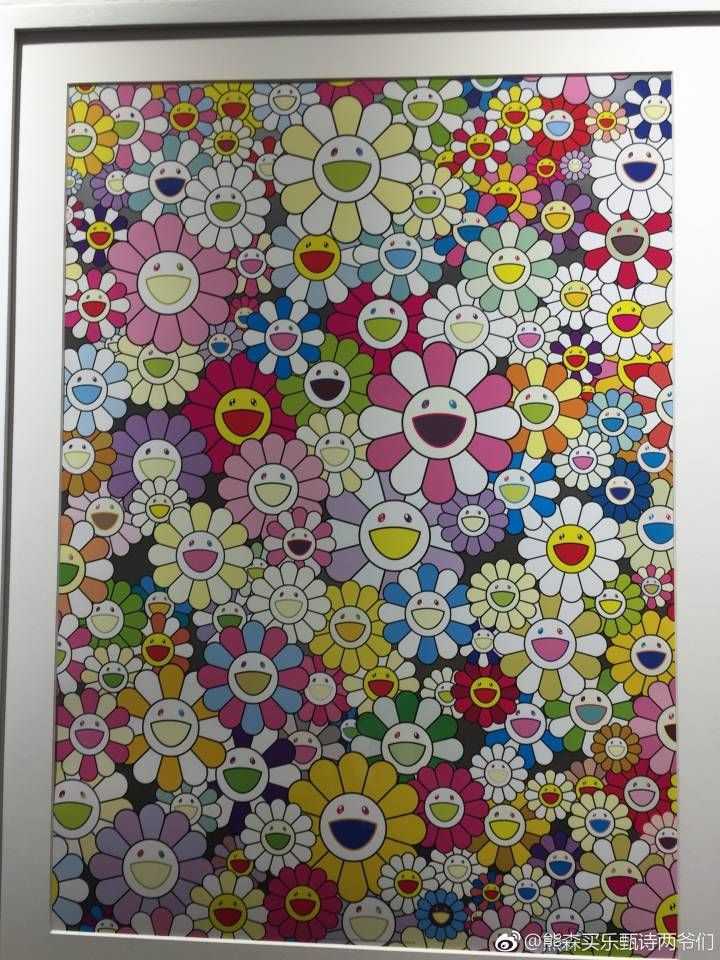 日本艺术家村上隆先生的作品