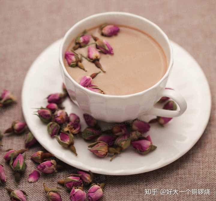 玫瑰奶茶