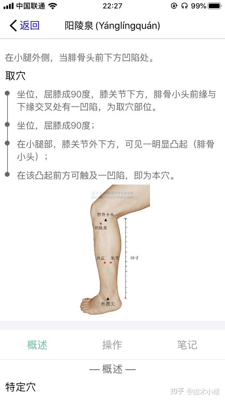 阳陵泉透阴陵泉