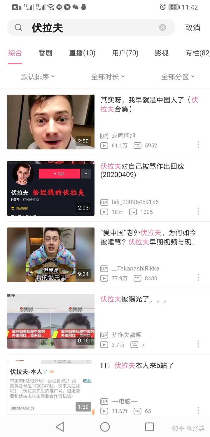 伏拉夫有b站账号吗?