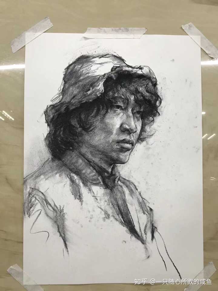 怎么样提高素描人头水平?