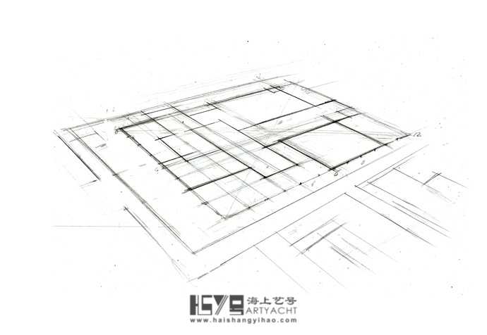 如何画建筑手绘鸟瞰图?