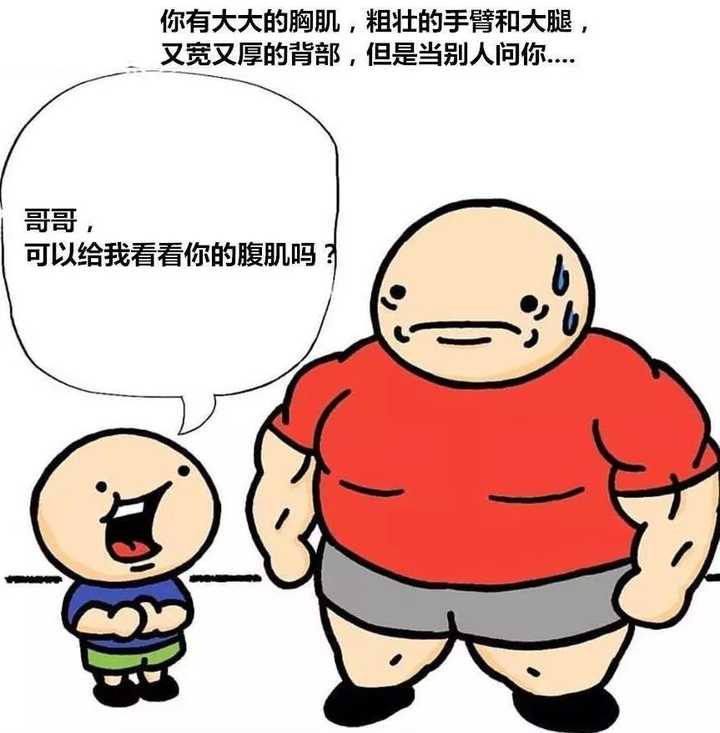 胖子6个月有没有可能练出腹肌?