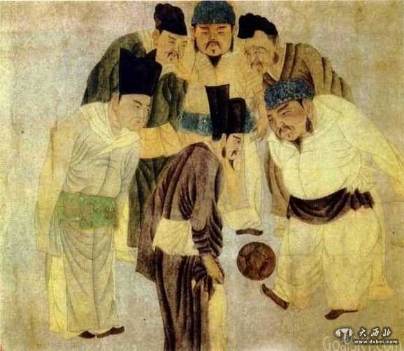 唐僖宗李儇,自诩足球(蹴鞠)状元.