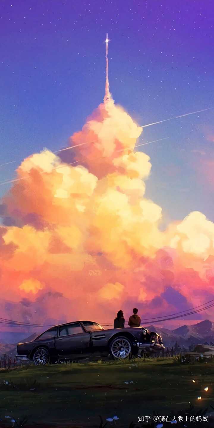 有宇宙无敌超级好看的全面屏壁纸嘛(喜欢天空日系类的?