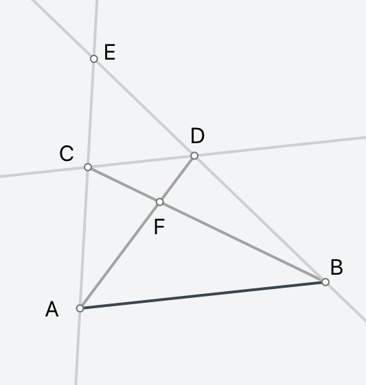 怎么用尺规作图法将一条线段分为两部分,且比例为 1:2