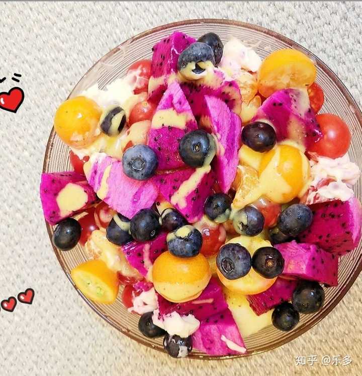 几乎每周都会吃一次的   健康低脂水果沙拉