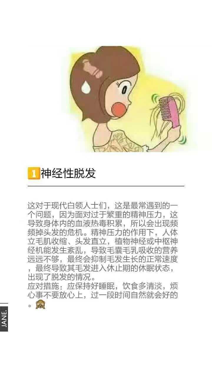 我有些脱发,如果把头发剃光了,会不会长得好点,本人女