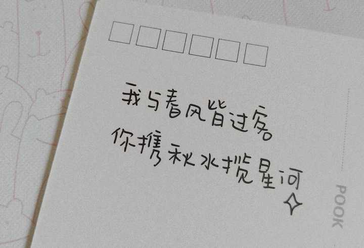 我与春风皆过客,你携秋水拦星河.