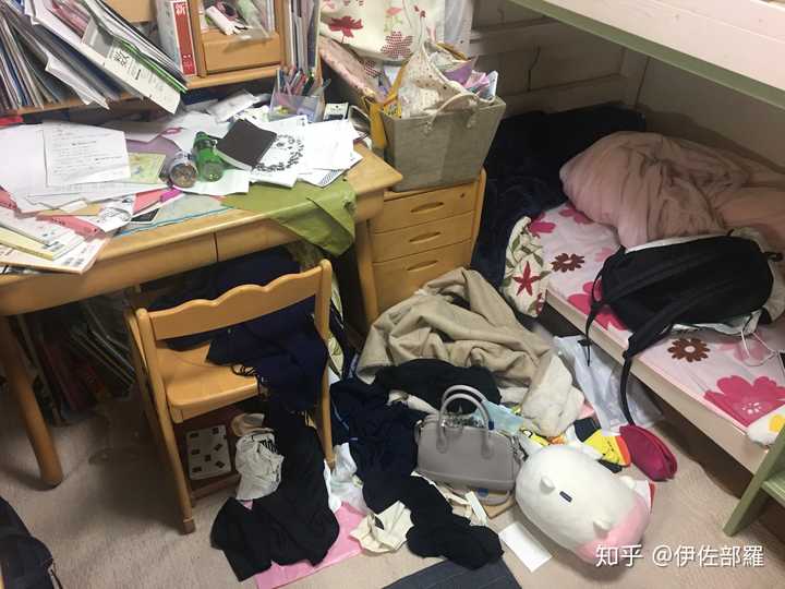 你见过最邋遢的女生有多邋遢?