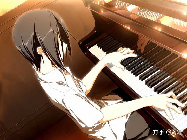 素晴日三张弹钢琴的cg