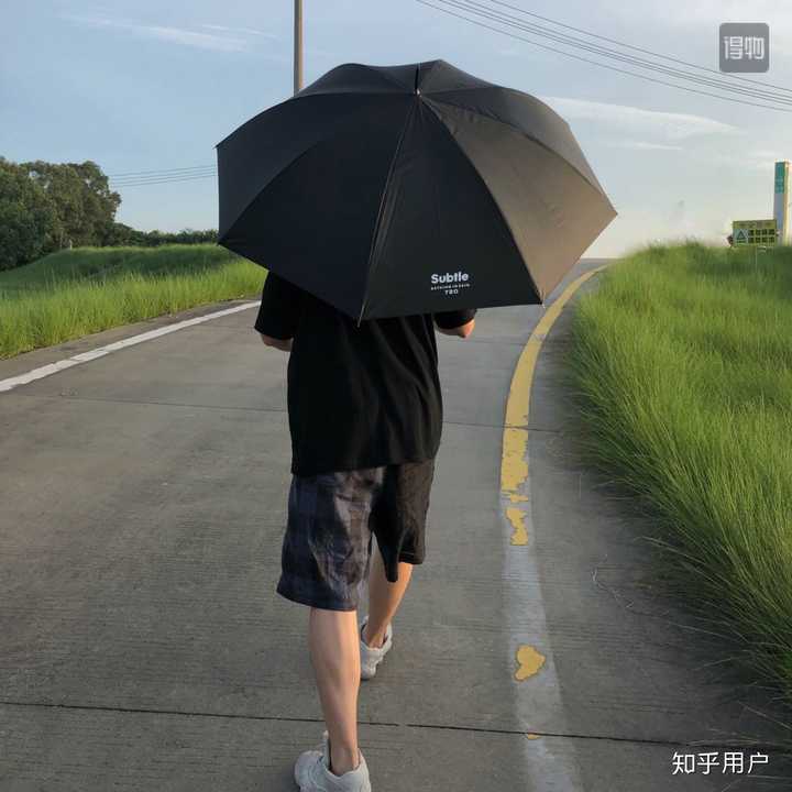 求适用于男生的遮阳伞?