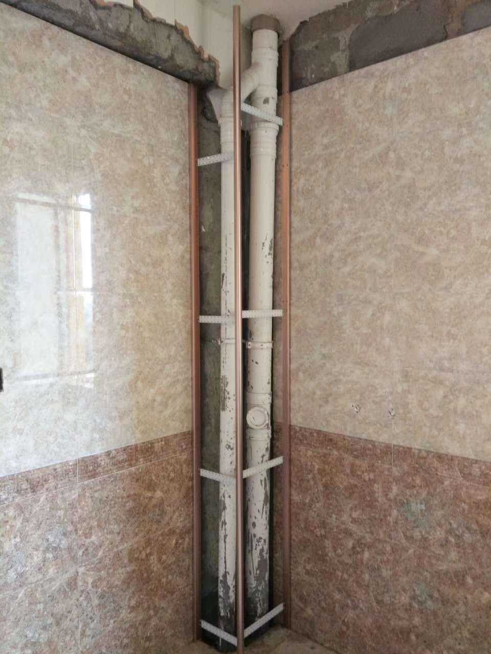 瓷砖包下水管