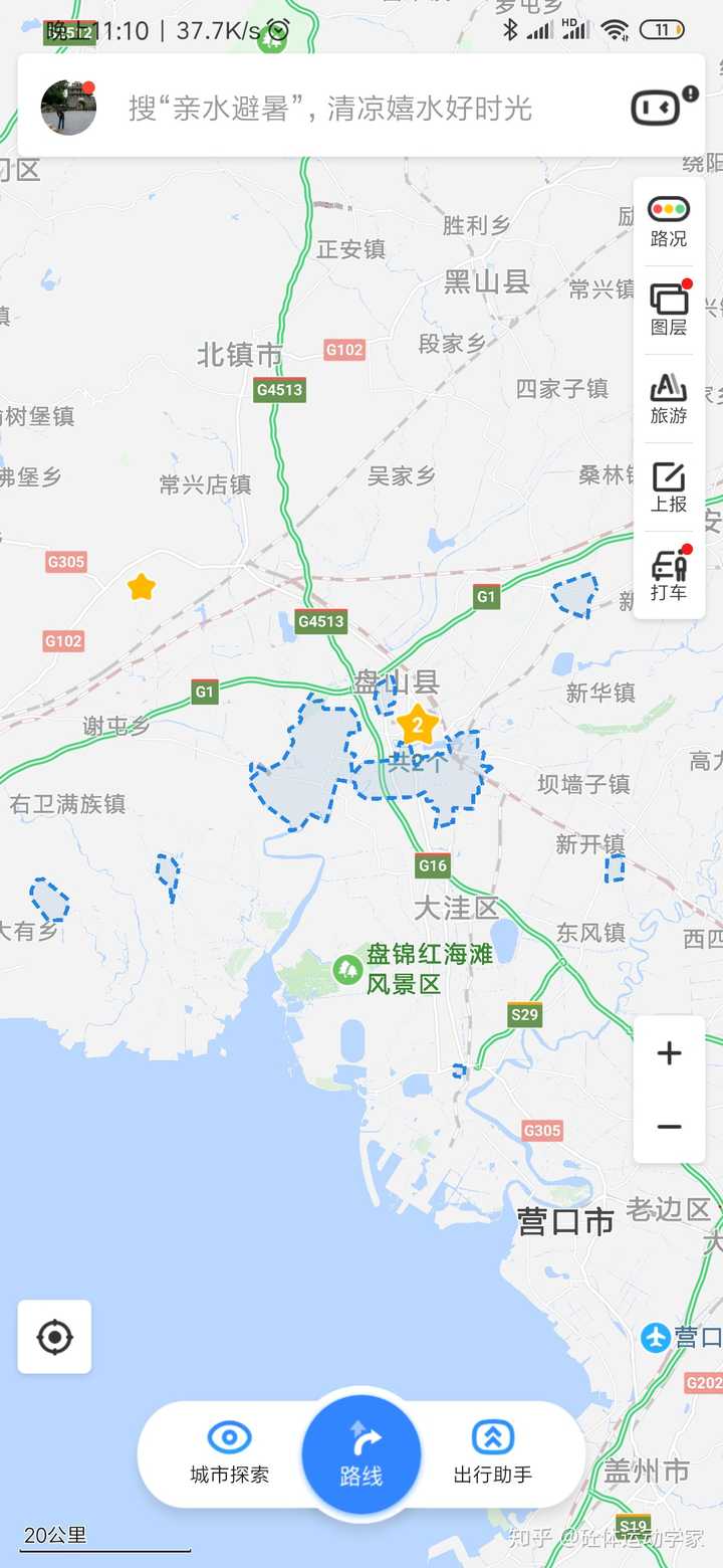 辽宁省盘锦市兴隆台区部分地图