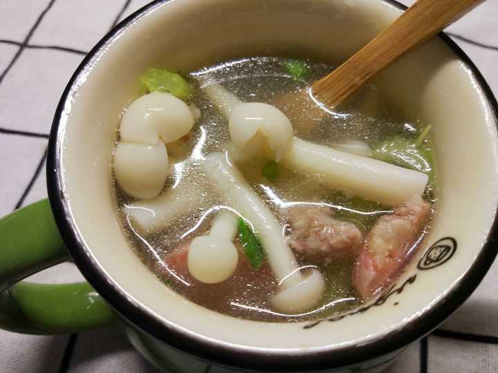 白玉菇汤