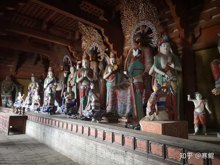 佛光寺东大殿殿内彩塑