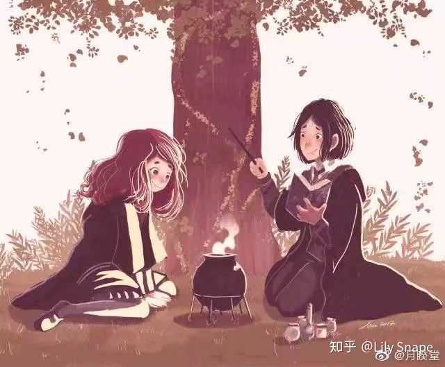 有哪些适合做头像的哈利波特斯内普教授的照片
