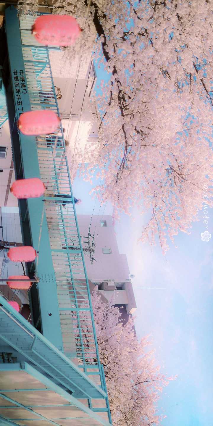 有什么很惊艳的日系风格全屏壁纸?
