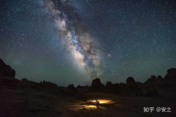 拍摄的星轨出现杂色颜色不一求各位大神指教