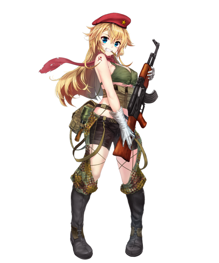 具体请百度或者少女前线:hk416 - 萌娘百科 万物皆可萌的百科全书查看