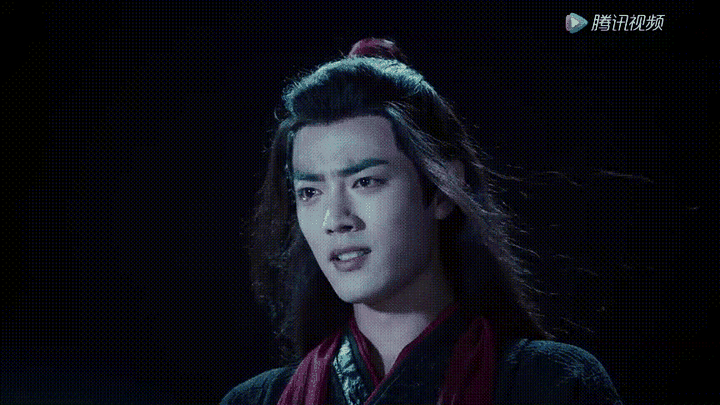 但是又不过分刚硬,自然地带点小清新,温润如玉的感觉 2,魏无羡的表现